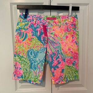 NWT Lilly Pulitzer Lovers Coral Bay Avenue Shorts